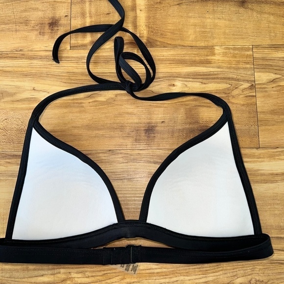 Victoria's Secret VS PINK Watercolor Padded Triangle Bikini Top size medium - Picture 2 of 4